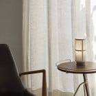 Audo Copenhagen Hashira LED Portable Table Lamp Raw
