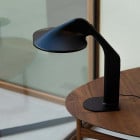 DCW editions Niwaki LED Table Lamp on Side Table - Black