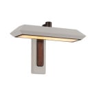 Bert Frank Rinato LED Single Wall Light Dark Bronze White