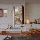 Santa & Cole Estadio Singular LED Wall Light Lifestyle Living Room