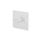 Buster and Punch 1G Modular Dimmer Switch - White Cross