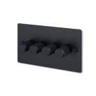 Buster + Punch 4G Dimmer Switch Cross Black