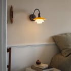 Louis Poulsen PH 2/2 Wall Lamp Centenary Edition Beside Bed