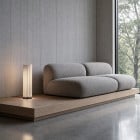a-emotional light Núa Table Lamp Medium Beside Sofa