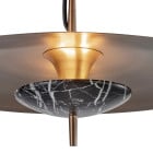 J. Adams & Co Luna LED Pendant Black Details