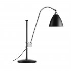 Bestlite BL1 Table Lamp Black Semi Matt Shade/Chrome Base