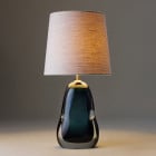 Porta Romana Perfume Bottle Lamp Azure On