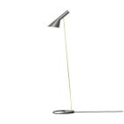 Louis Poulsen AJ Floor Lamp Grey/Brass