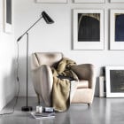 Northern Birdy Floor Lamp Black in Living Room