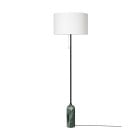 Gubi Gravity Floor Lamp Emerald Marble White