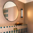 Sammode Studio Elgar Wall Light Beside Mirror