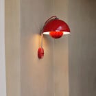 Vermilion RFed &Tradition Flowerpot VP8 Wall Light