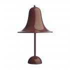 Verpan Pantop 23 cm Table Lamp Burgundy