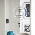 Verpan VP Globe Coloured Glass Pendant