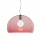 Kartell FL/Y Medium Pendant Burgundy