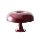Artemide Nessino Table Lamp Ruby Red