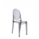 Kartell Victoria Ghost Chair Smoke 