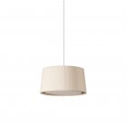 Santa & Cole GT6 Pendant Natural with White Cable