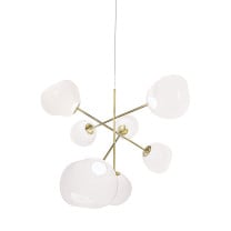 Tom Dixon Melt LED Chandelier Opal Gold