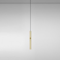 Estiluz Flow LED Pendant Large 3736 Satin Gold