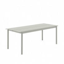 Muuto Linear Steel Table Large Grey