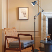 Anglepoise Original 1227 Floor Lamp National Trust Neptune Blue Situ