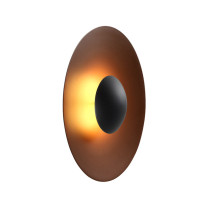 Marset Ginger C LED Outdoor Wall Light 60c Rust Brown