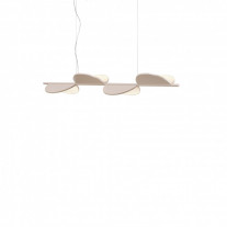 Flos Almendra S4 Linear LED Pendant Nude