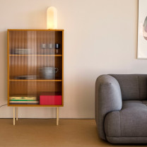 HAY Parade LED Table Lamp Shell White in Living Room