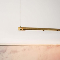 Fritz Hansen Oneline Pendant in Brass