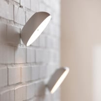 Black Axolight Float LED Floor Lamp Suspended