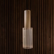 J. Adams Flume 80 Pendant Antique Brass