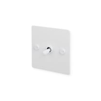 Buster + Punch 1G Toggle Switch - Cross, White