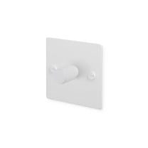 Buster and Punch 1G Modular Dimmer Switch - White Cross