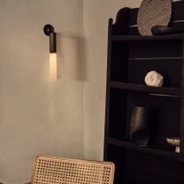 J. Adams & Co Flume Wall Light in Situ - On