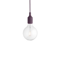 Muuto E27 Pendant Light - Burgundy