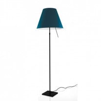 Costanza Telescopic Floor Lamp in Blue