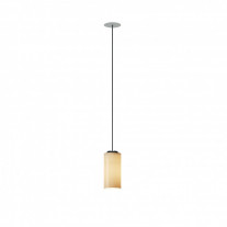 Santa & Cole Cirio Simple LED Pendant Porcelain White Built-in Canopy