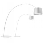 Foscarini Twice as LED Twiggy Floor Lamp in white