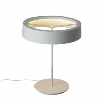 Santa & Cole Sin L Table Lamp White with White Aluminium Shade