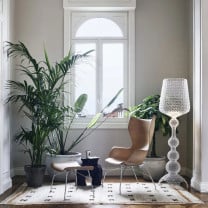 Light Wood, Chrome Kartell Smart Wood K/Wood Chair