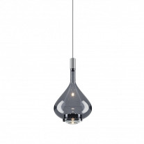 Lodes Sky-Fall LED Pendant Medium Glossy Smoke