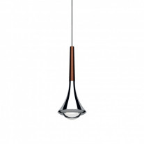 Lodes Rain LED Pendant Chrome Structure/Coppery Bronze