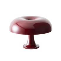 Artemide Nessino Table Lamp Ruby Red