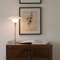 Louis Poulsen PH 3/2 Table Lamp Lifestyle Cupboard