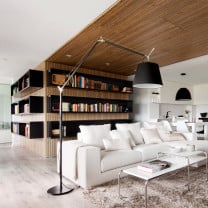 Artemide Tolomeo Mega Floor Lamp Lifestyle Lounge