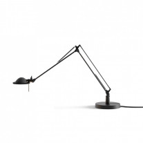 Luceplan Berenice 30 Table Lamp in Black with Black Diffuser