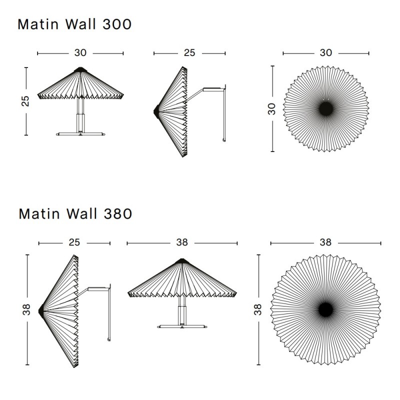 Matin Wall 380 300 specification