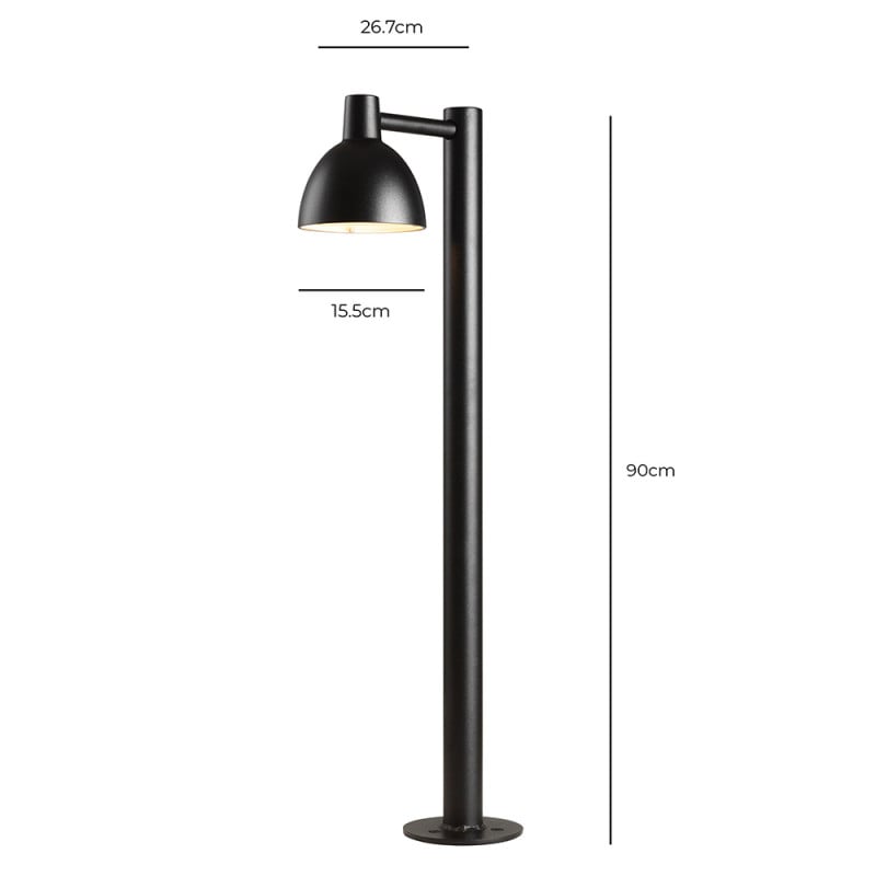 Specification Image for Louis Poulsen Toldbod 155 Bollard