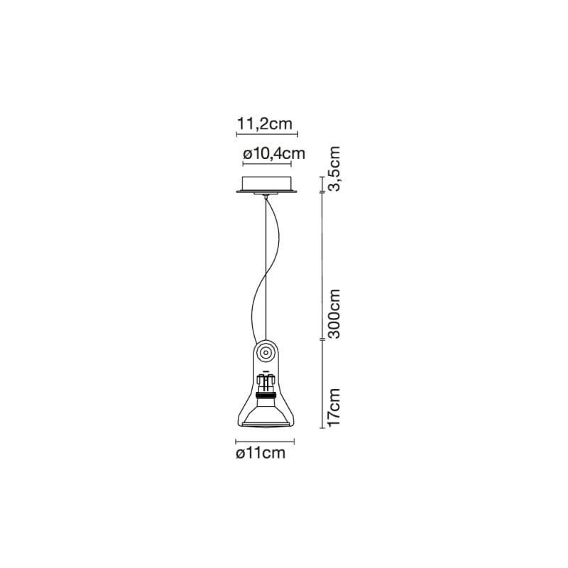 Specification Image for Marset Atlas Pendant Light